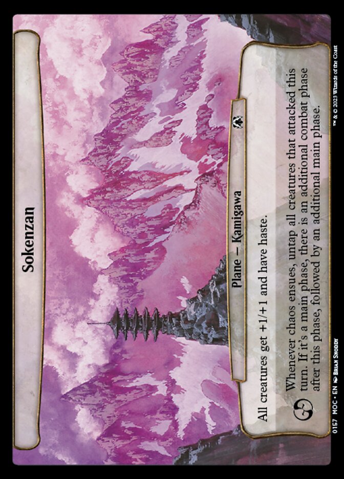 Sokenzan 157/79 (Planechase: March of the Machine)  | Good Games Modbury