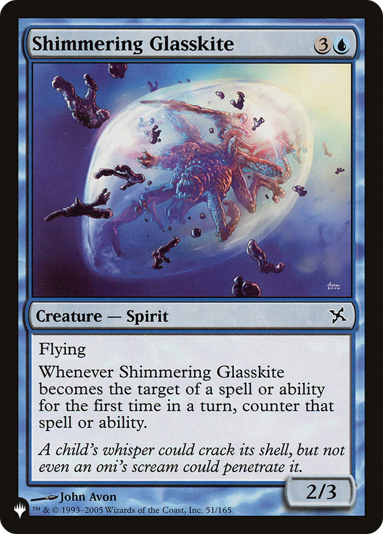 Shimmering Glasskite [The List Reprints] | Good Games Modbury