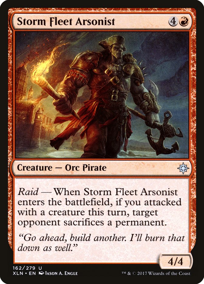 Storm Fleet Arsonist [Ixalan] | Good Games Modbury