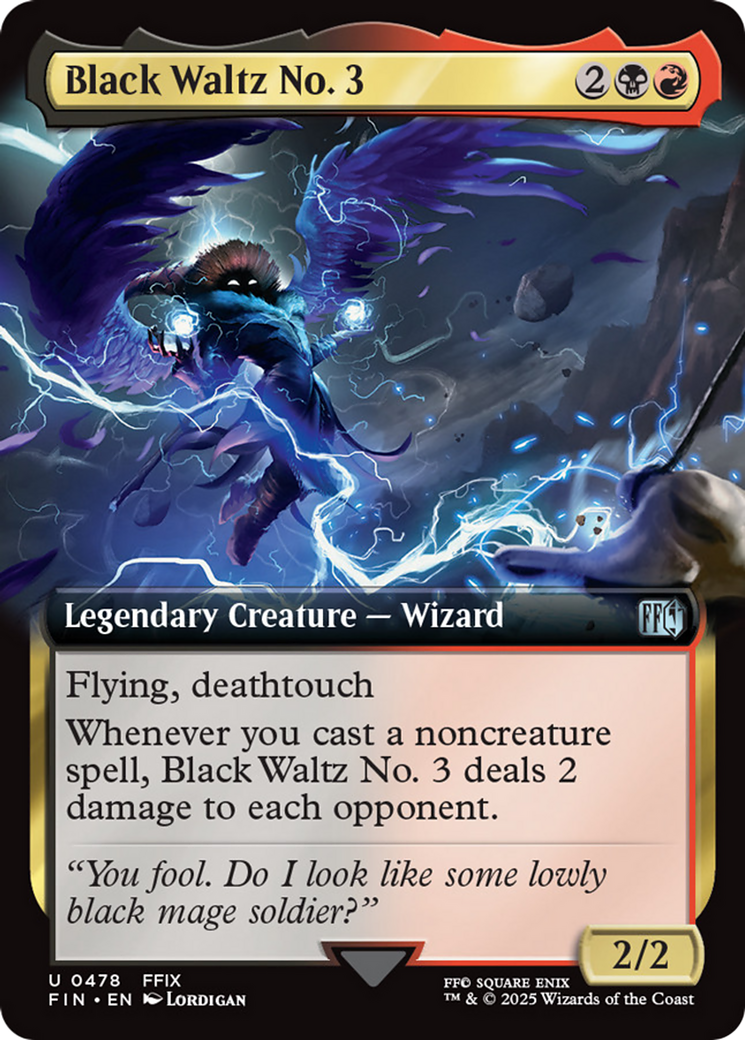 Black Waltz No. 3 (Extended Art) [FINAL FANTASY] | Good Games Modbury