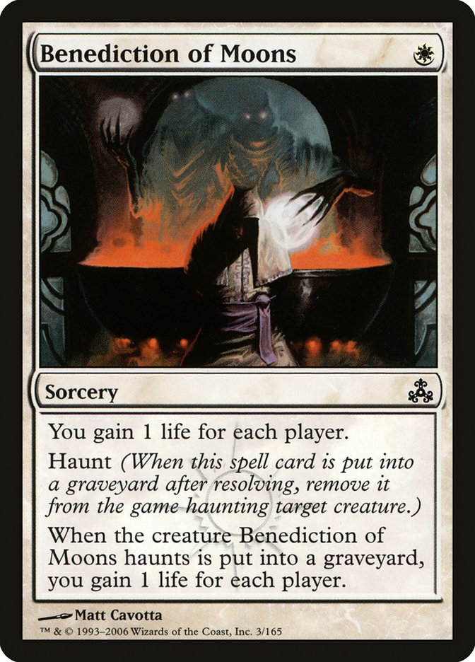 Benediction of Moons 3/165 (Guildpact)  - Foil | Good Games Modbury