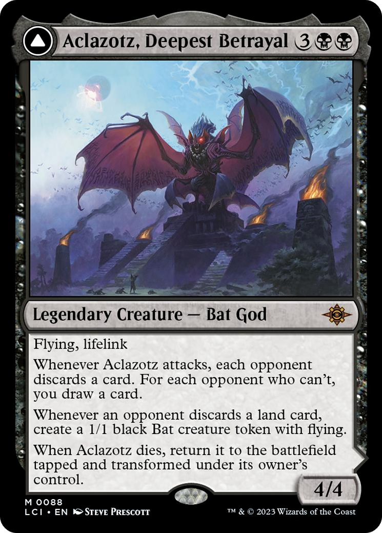 Aclazotz, Deepest Betrayal // Temple of the Dead [The Lost Caverns of Ixalan] | Good Games Modbury
