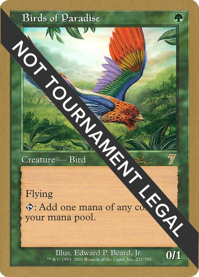 Birds of Paradise 2001 Jan Tomcani 7ED jt231/138 (World Championship Decks)  | Good Games Modbury