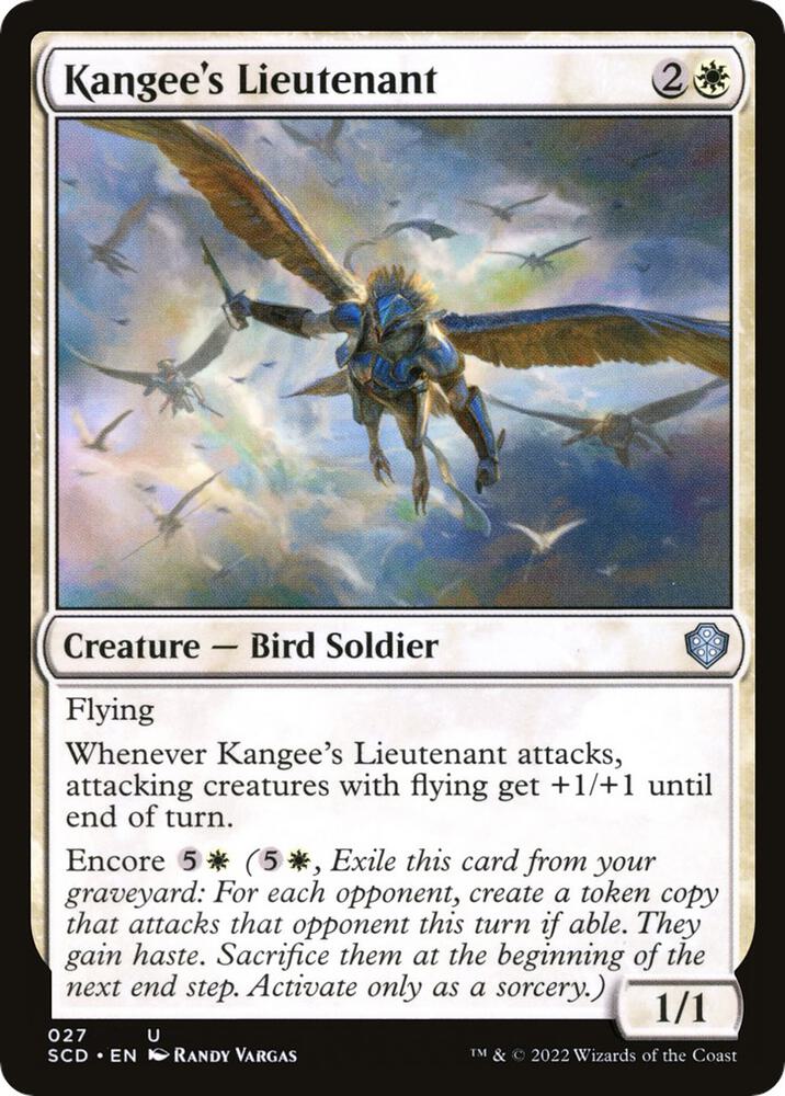 Kangee's Lieutenant 27/352 (Starter Commander Decks)  | Good Games Modbury