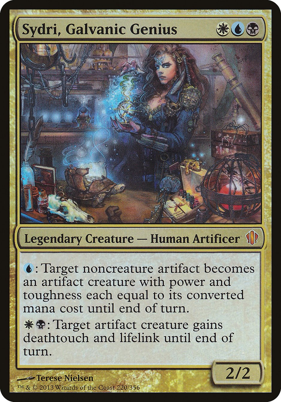 Sydri, Galvanic Genius (Oversized) [Commander 2013 Oversized] | Good Games Modbury