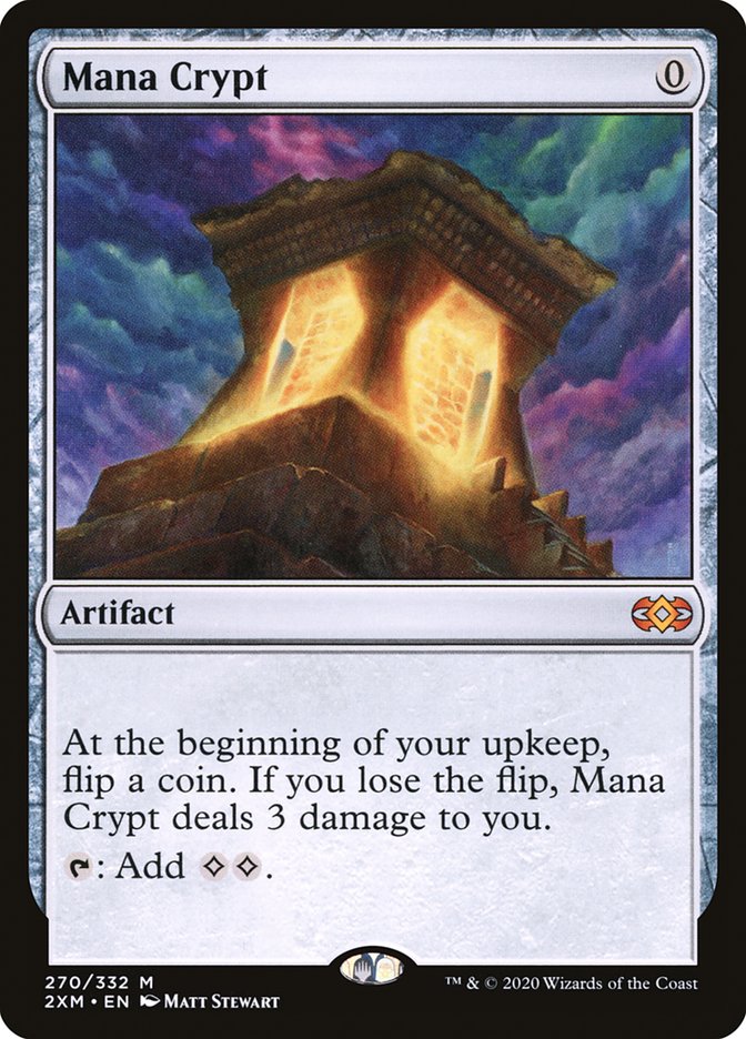 Mana Crypt 270/332 (Double Masters)  - Foil | Good Games Modbury
