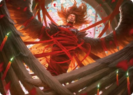Sigarda's Imprisonment Art Card [Innistrad: Crimson Vow Art Series] | Good Games Modbury