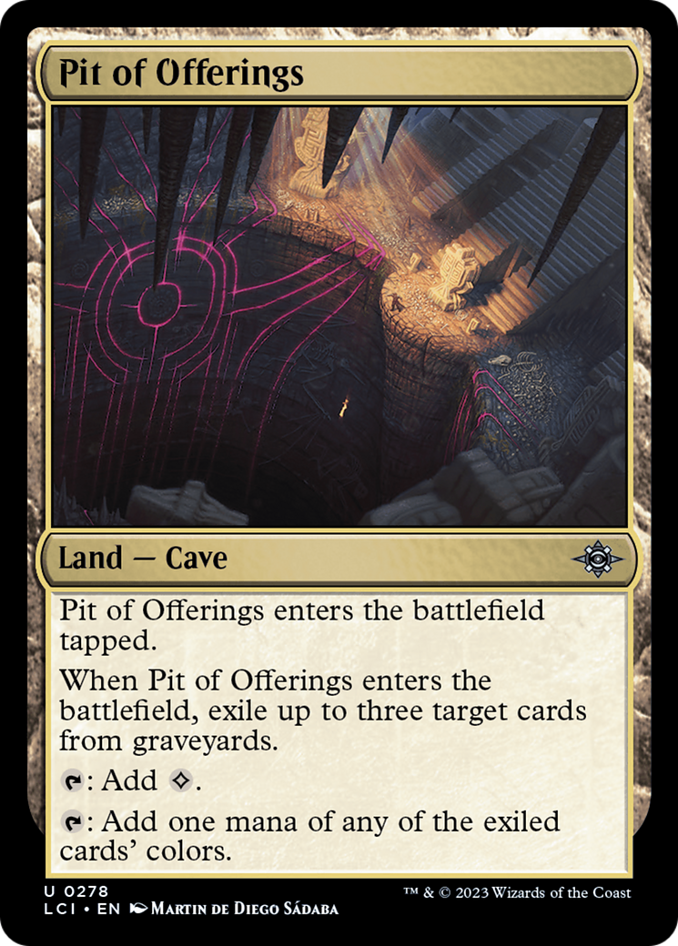 Pit of Offerings [The Lost Caverns of Ixalan] | Good Games Modbury