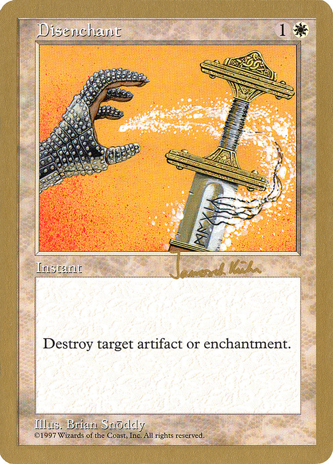 Disenchant (Janosch Kuhn) [World Championship Decks 1997] | Good Games Modbury