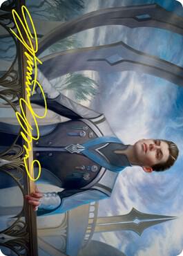 Star Pupil Art Card Gold Stamped Signature 5 (Art Series: Strixhaven)  | Good Games Modbury