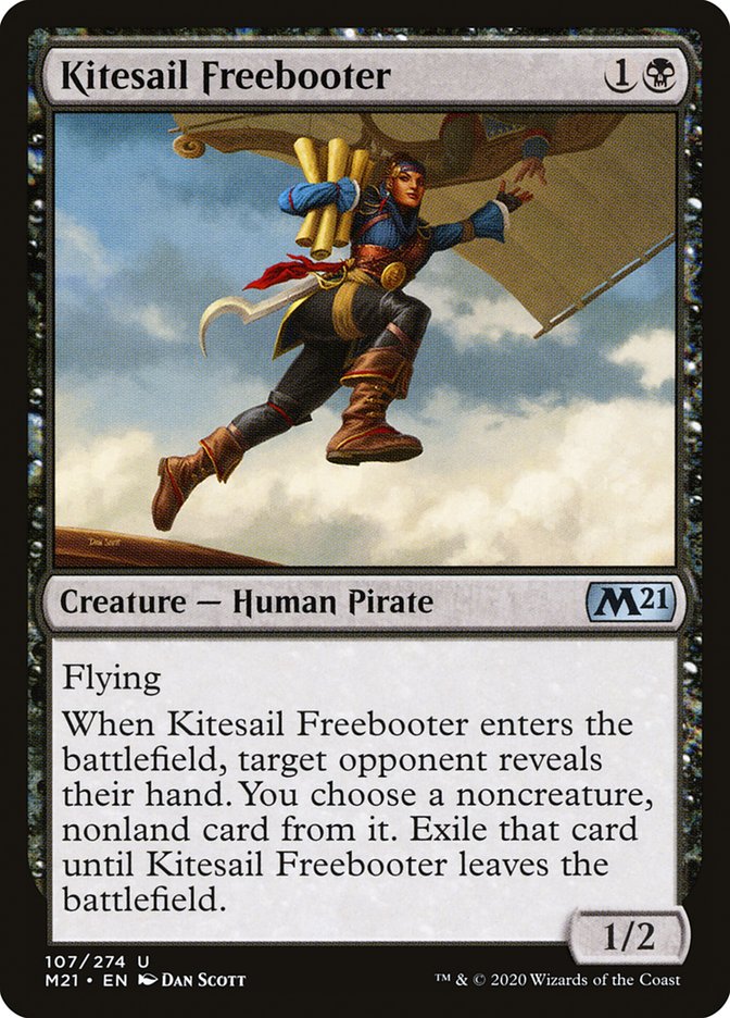 Kitesail Freebooter 107/274 (Core Set 2021)  - Foil | Good Games Modbury