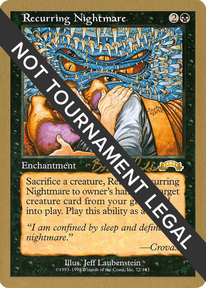 Recurring Nightmare 1998 Brian Selden EXO bs72/117 (World Championship Decks)  | Good Games Modbury