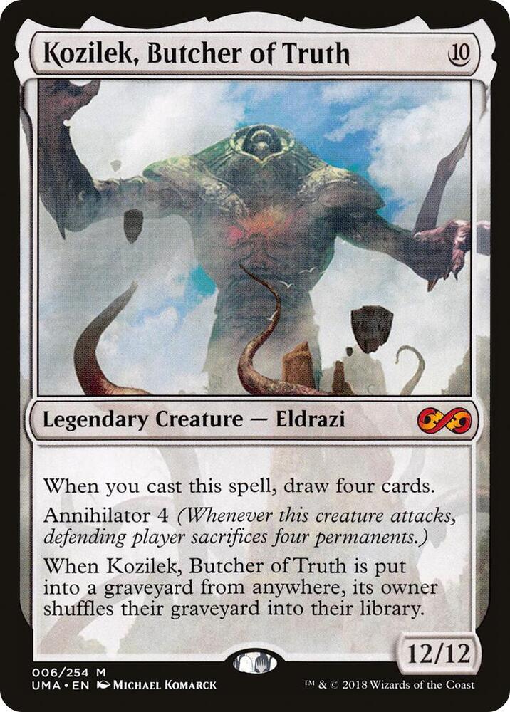 Kozilek, Butcher of Truth 6/254 (Ultimate Masters)  - Foil | Good Games Modbury