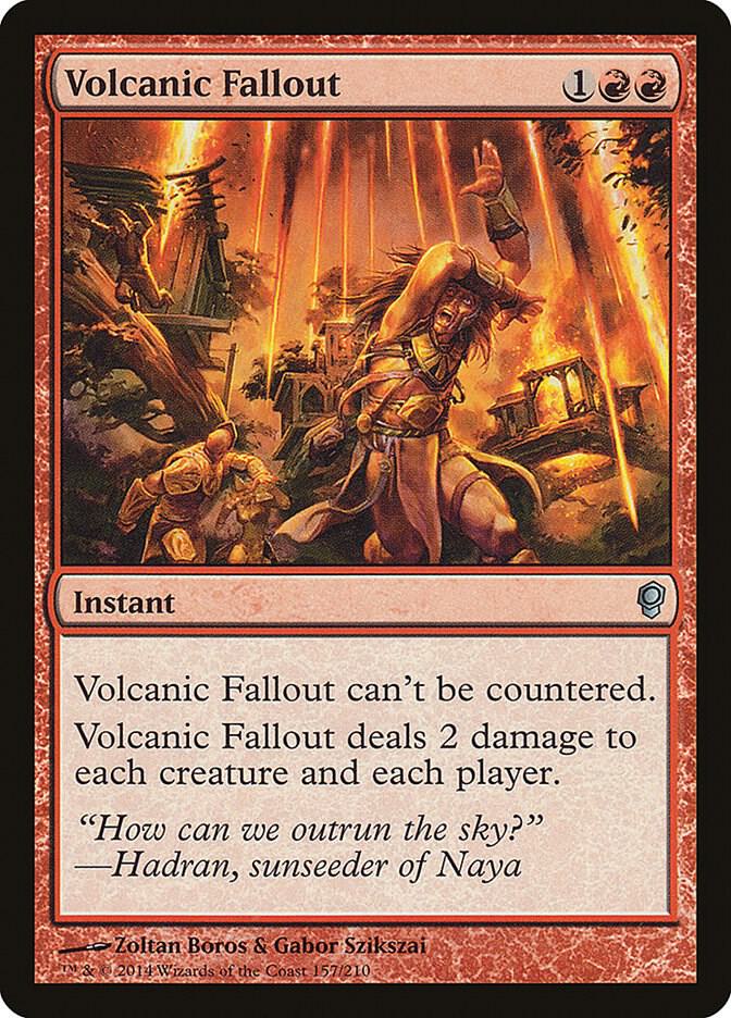 Volcanic Fallout 157/210 (Conspiracy)  | Good Games Modbury