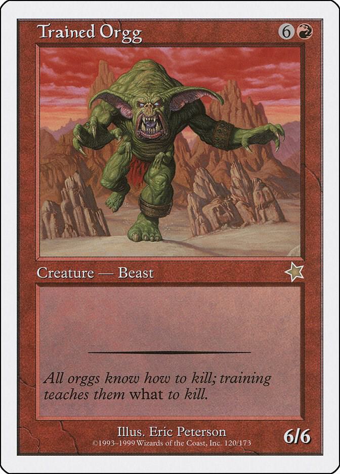 Trained Orgg 120/173 (Starter 1999)  | Good Games Modbury