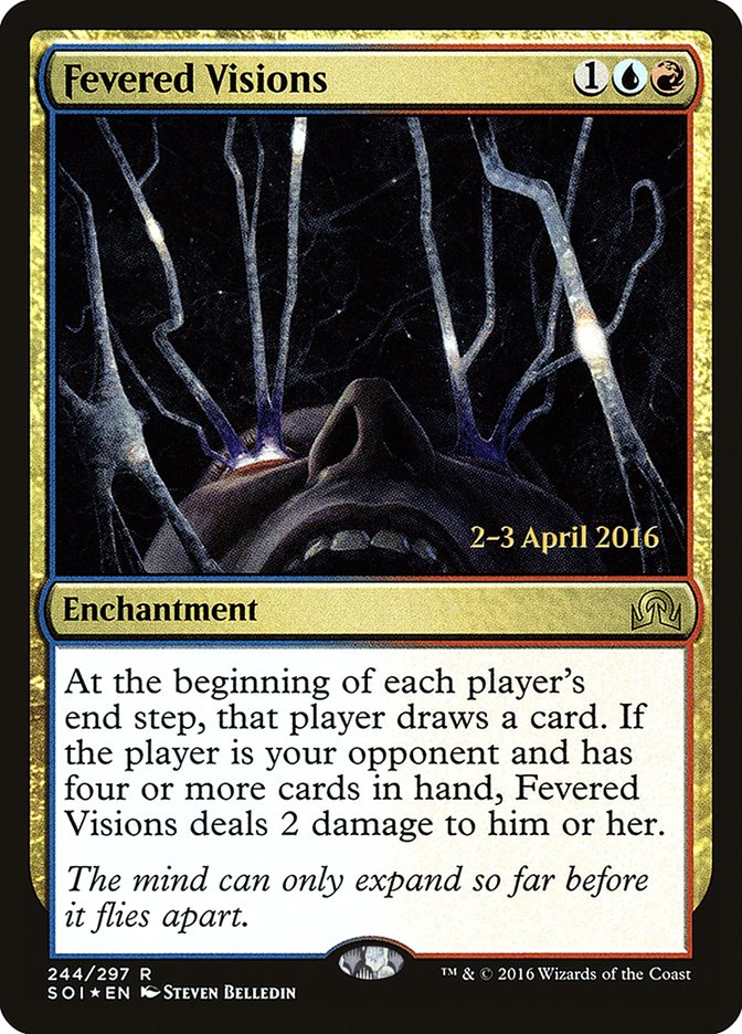 Fevered Visions [Shadows over Innistrad Prerelease Promos] | Good Games Modbury
