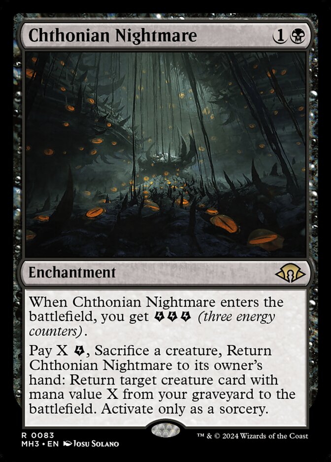 Chthonian Nightmare 83 (Modern Horizons 3)  | Good Games Modbury