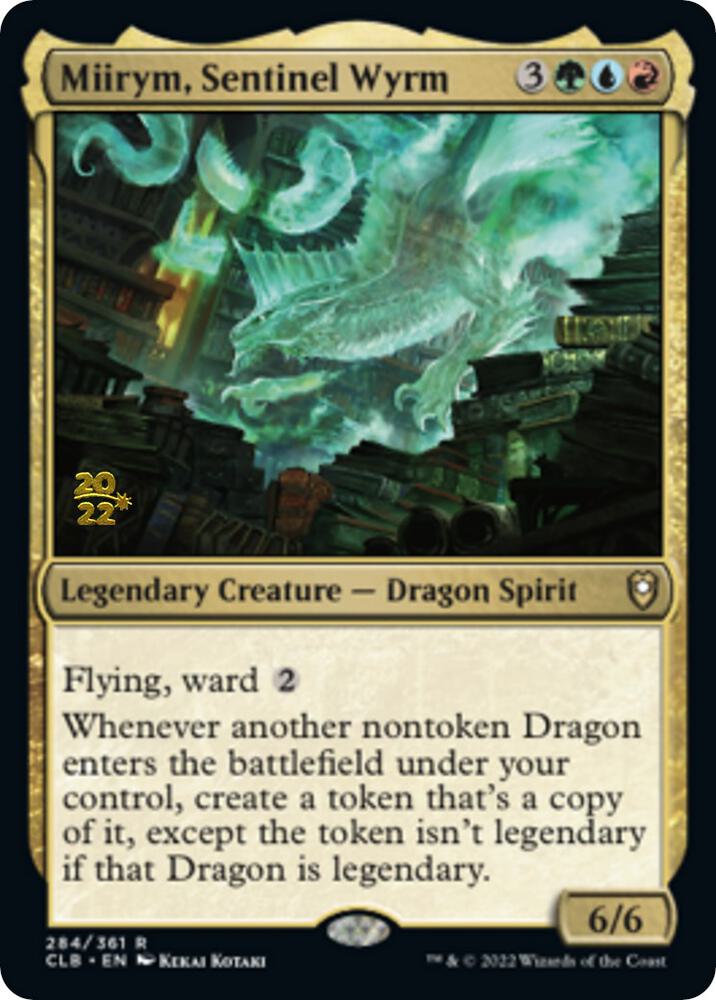 Miirym Sentinel Wyrm 284s/108 (Prerelease Cards)  - Foil | Good Games Modbury