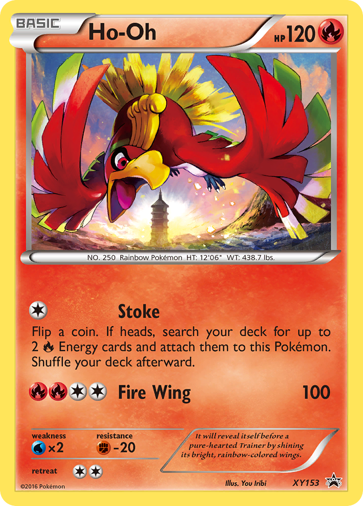 Ho-Oh (XY153) [XY: Black Star Promos] | Good Games Modbury