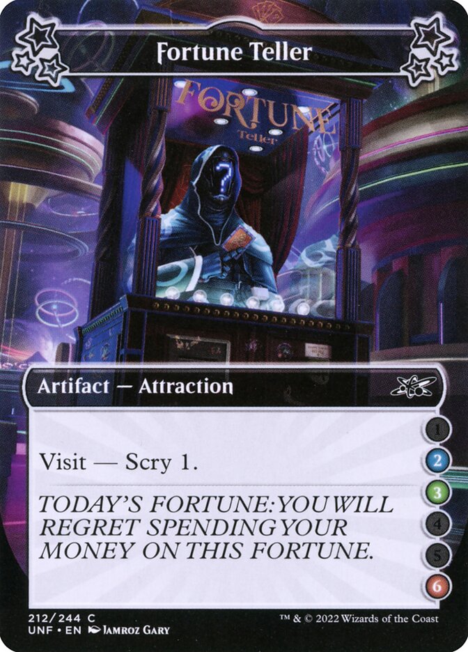 Fortune Teller 212a/244 (Unfinity)  - Foil | Good Games Modbury