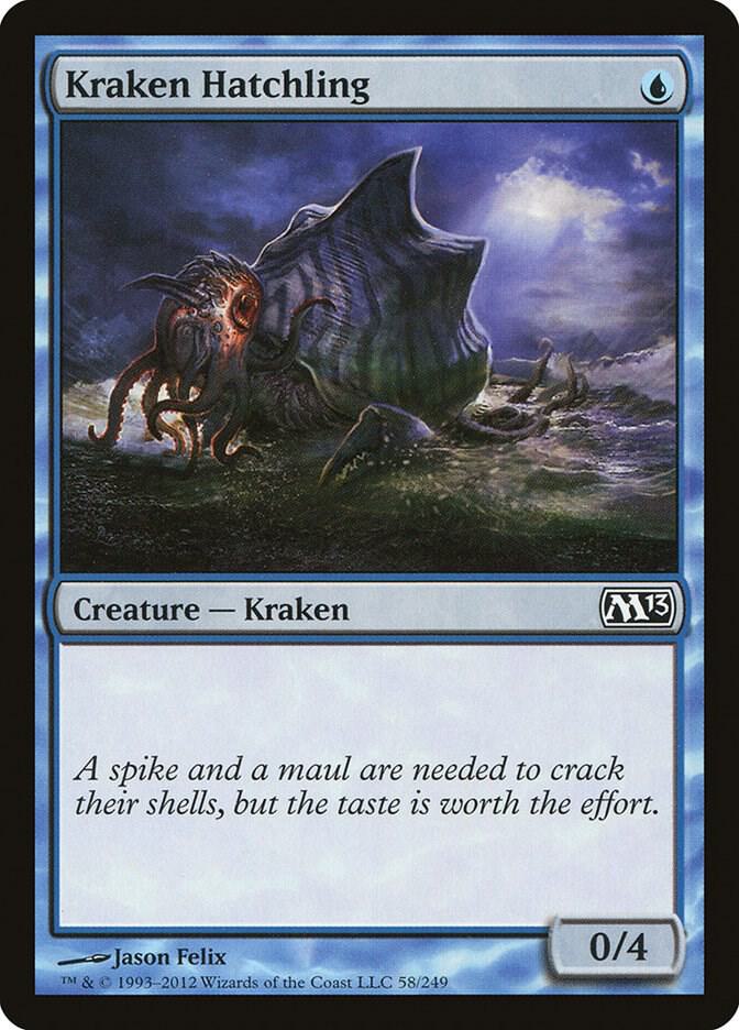Kraken Hatchling 58/249 (Magic 2013 (M13))  - Foil | Good Games Modbury