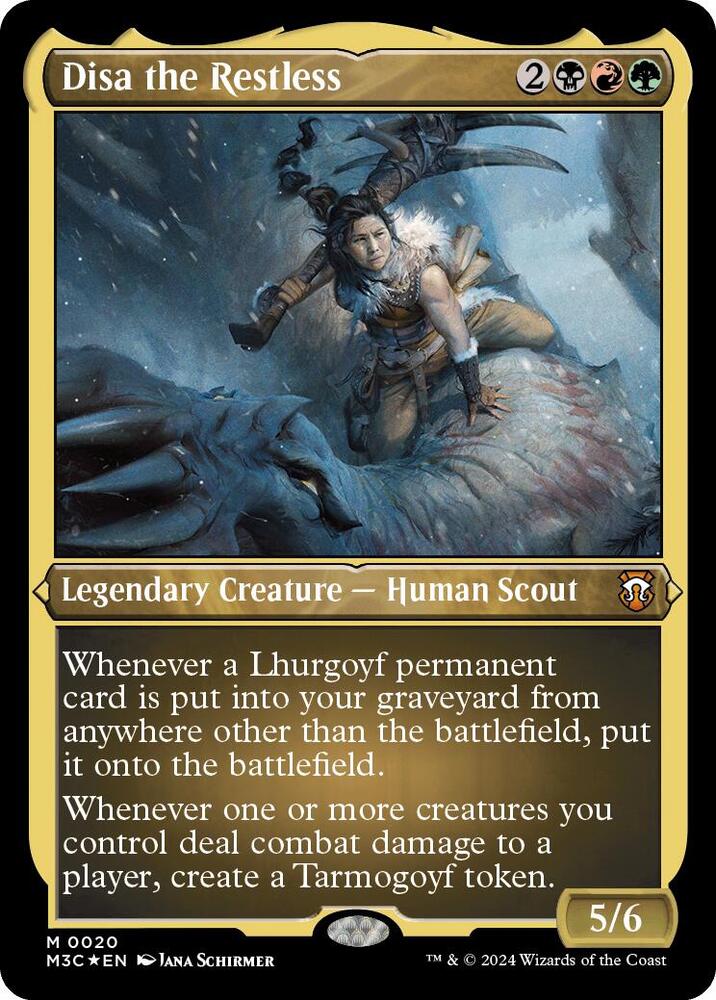 Disa, the Restless 20/398 (Commander: Modern Horizons 3)  - Etched Foil | Good Games Modbury