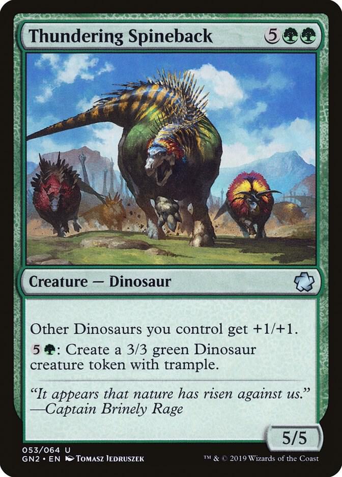 Thundering Spineback 53/64 (Magic Game Night 2019)  | Good Games Modbury