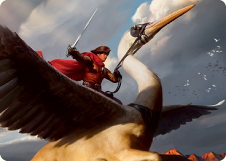 Rem Karolus, Stalwart Slayer Art Card [Innistrad: Midnight Hunt Art Series] | Good Games Modbury