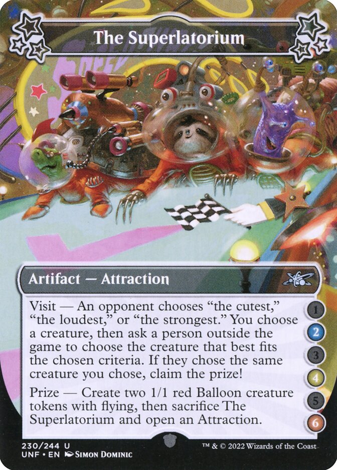 The Superlatorium 230b/244 (Unfinity)  - Foil | Good Games Modbury