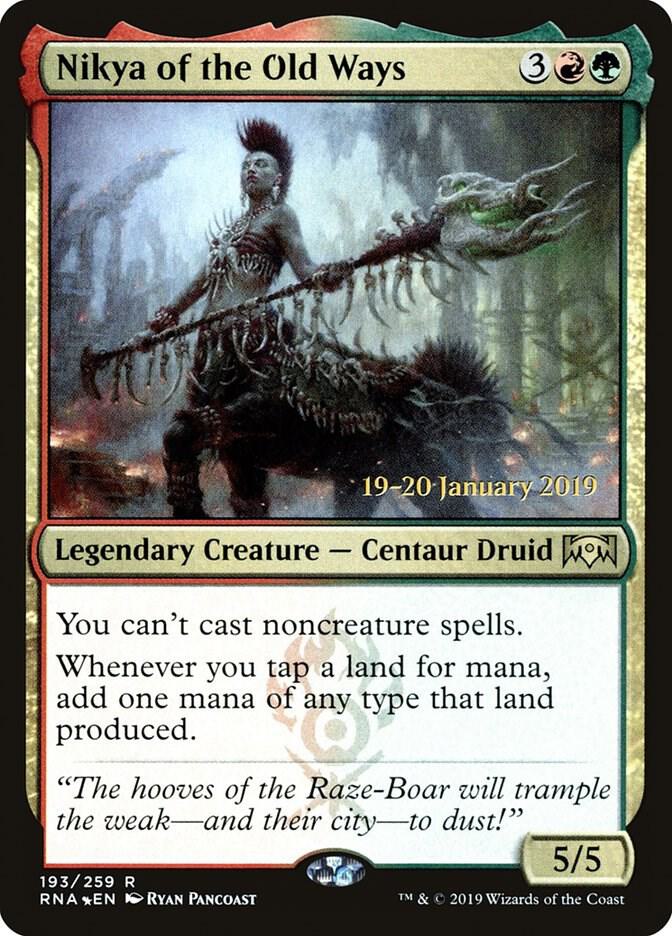 Nikya of the Old Ways 193s/81 (Prerelease Cards)  - Foil | Good Games Modbury