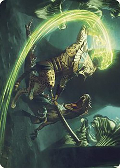 Contest of Claws Art Card 72 (Art Series: The Lost Caverns of Ixalan)  | Good Games Modbury