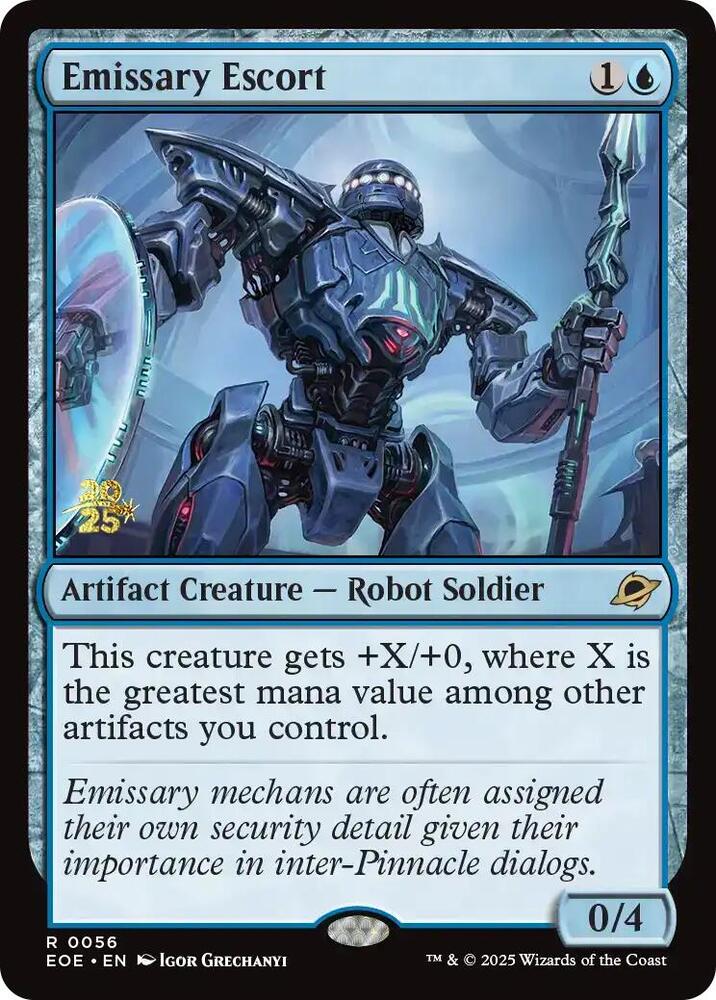 Emissary Escort 56s/160 (Prerelease Cards)  - Foil | Good Games Modbury