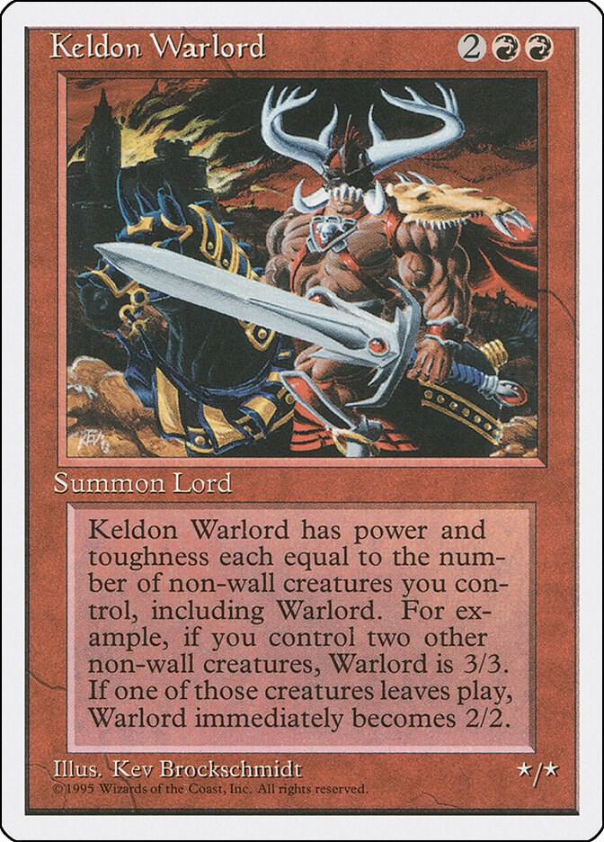 Keldon Warlord 207/378 (Fourth Edition)  | Good Games Modbury
