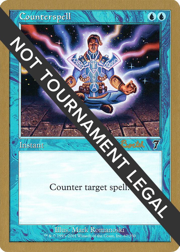 Counterspell 2001 Alex Borteh 7ED ab67/138 (World Championship Decks)  | Good Games Modbury