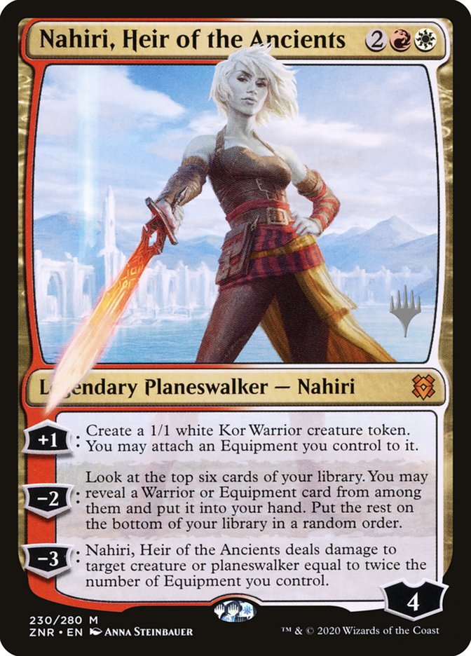 Nahiri, Heir of the Ancients (Promo Pack) [Zendikar Rising Promos] | Good Games Modbury