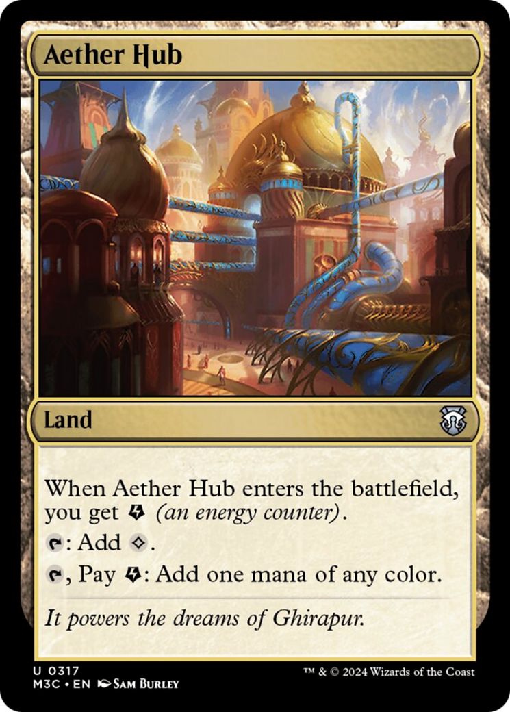Aether Hub [Modern Horizons 3 Commander] | Good Games Modbury