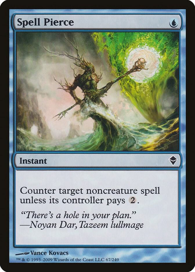 Spell Pierce 67/249 (Zendikar)  - Foil | Good Games Modbury