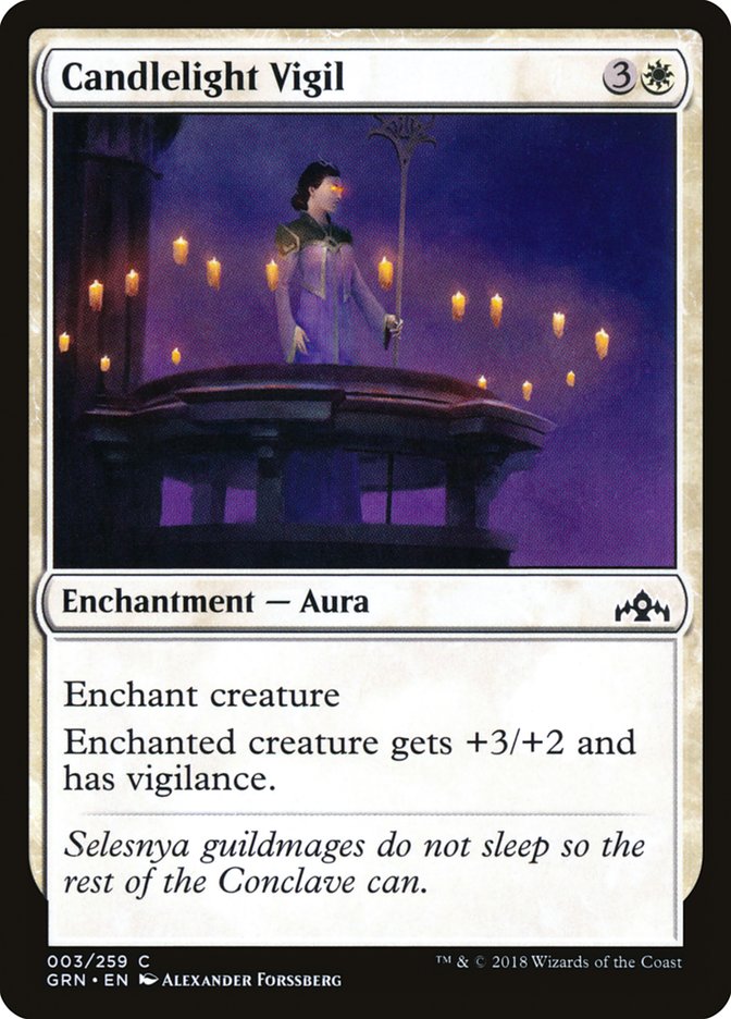 Candlelight Vigil [Guilds of Ravnica] | Good Games Modbury