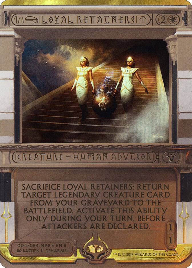 Loyal Retainers 4/54 (Masterpiece Series: Amonkhet Invocations)  - Foil | Good Games Modbury