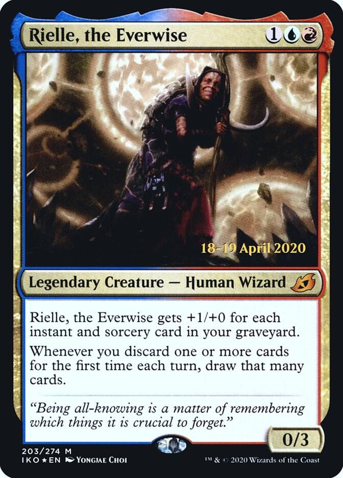 Rielle the Everwise 203s/137 (Prerelease Cards)  - Foil | Good Games Modbury