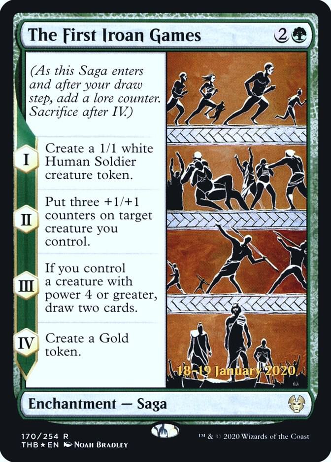 The First Iroan Games 170s/137 (Prerelease Cards)  - Foil | Good Games Modbury