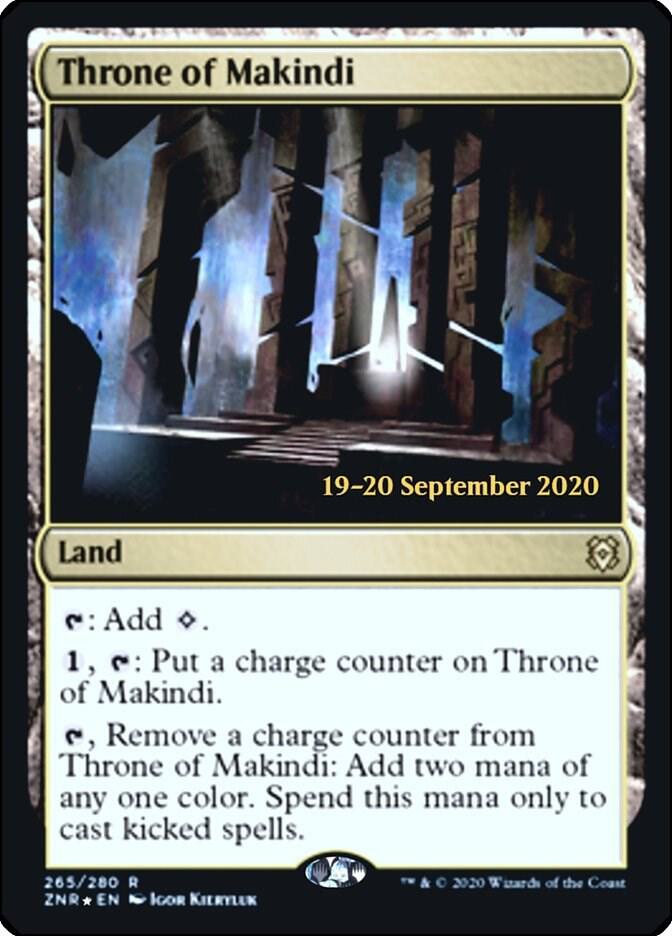 Throne of Makindi 265s/169 (Prerelease Cards)  - Foil | Good Games Modbury