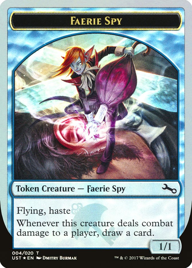 Faerie Spy 4/20 (Unstable)  - Foil | Good Games Modbury