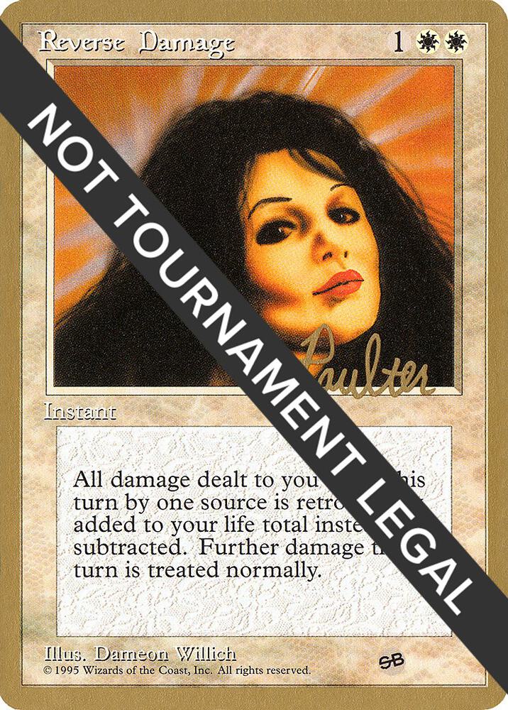 Reverse Damage 1996 Preston Poulter 4ED SB pp45sb/308 (World Championship Decks)  | Good Games Modbury