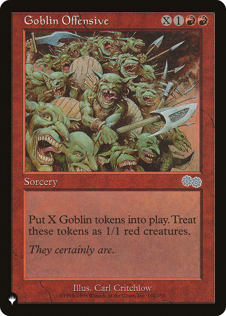 Goblin Offensive [The List Reprints] | Good Games Modbury
