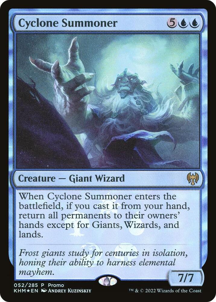 Cyclone Summoner 52 (Media Promos)  - Foil | Good Games Modbury