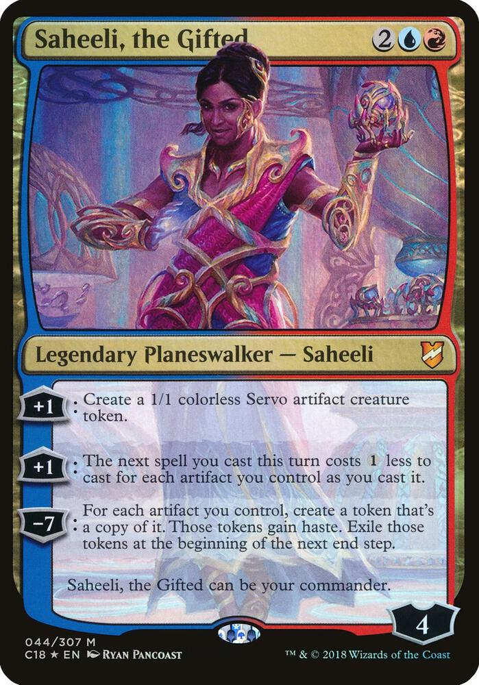 Saheeli, the Gifted 44/307 (Oversize Cards)  - Foil | Good Games Modbury