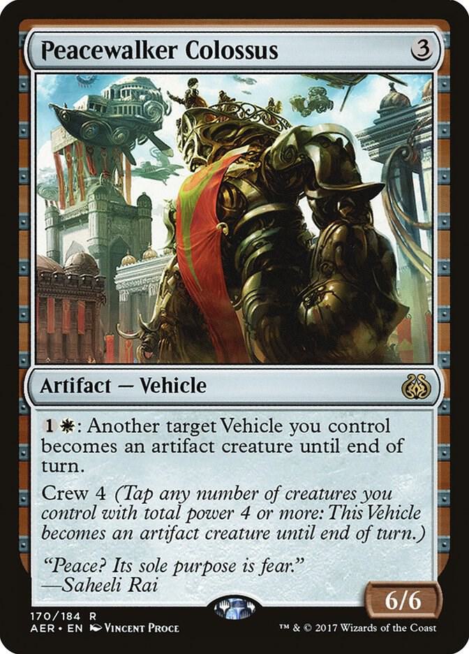 Peacewalker Colossus 170/184 (Aether Revolt)  - Foil | Good Games Modbury