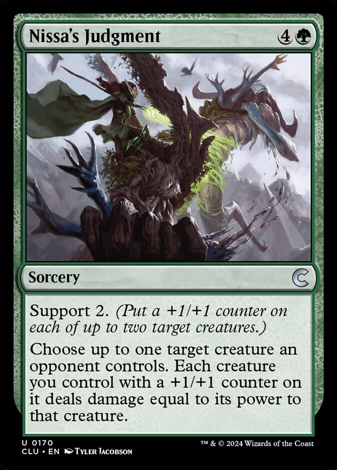 Nissa's Judgment 170/284 (Ravnica: Clue Edition)  | Good Games Modbury