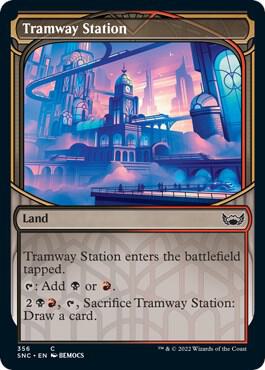 Tramway Station Showcase 356/281 (Streets of New Capenna)  - Foil | Good Games Modbury